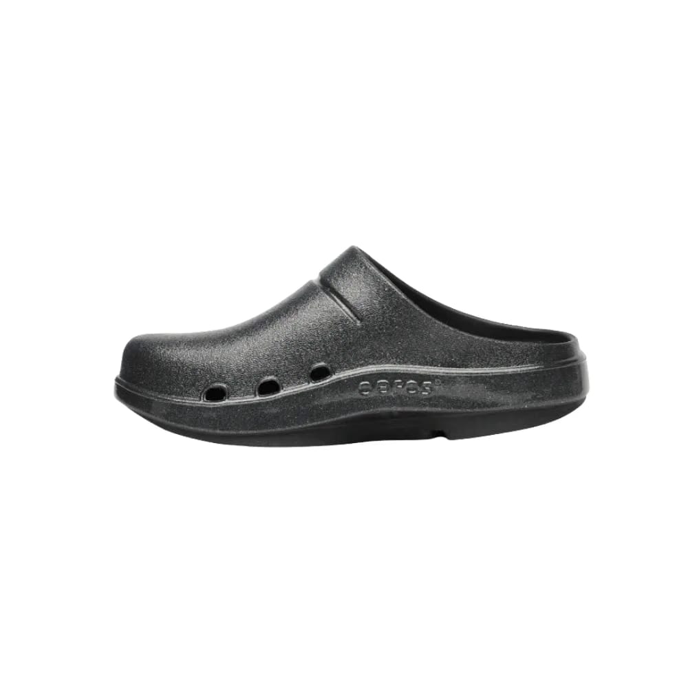 Oofos OOcloog Luxe Clog - Black Sparkle