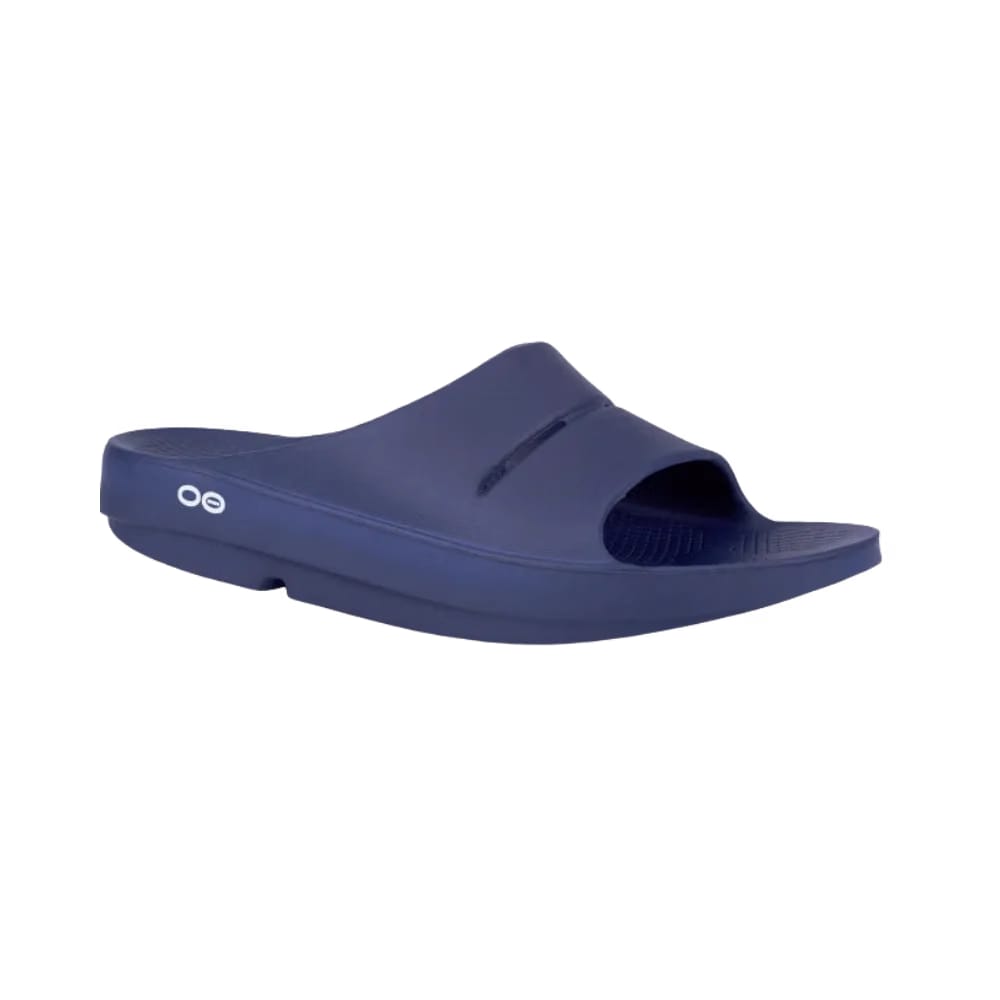 Oofos OOahh Slide Sandal Navy