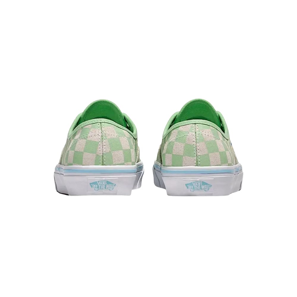 Vans Authentic Suede Checkerboard Shoe Pistachio Green
