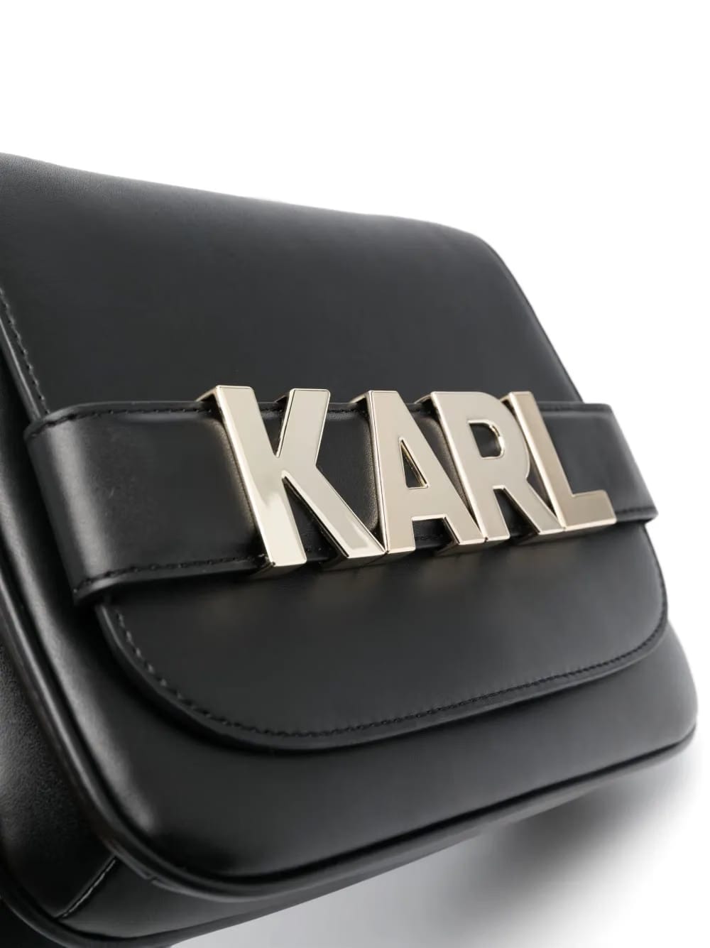 K/Letters logo-plaque crossbody bag