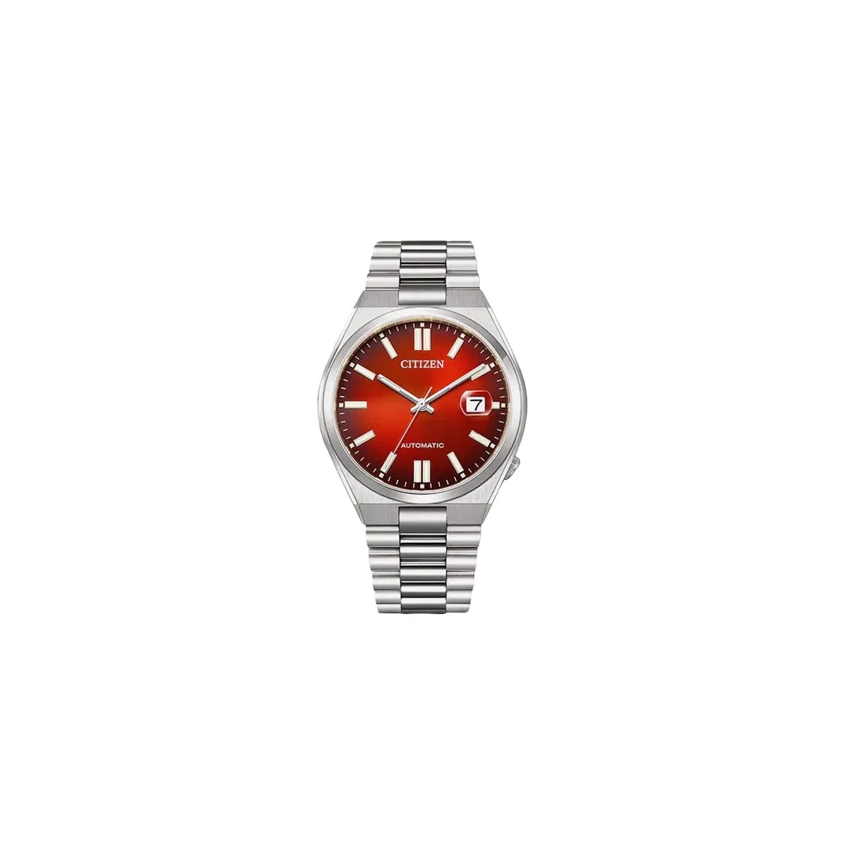 Citizen Tsuyosa Men Automatic Red Dial Analog Stainless Steel Nj0150-56W