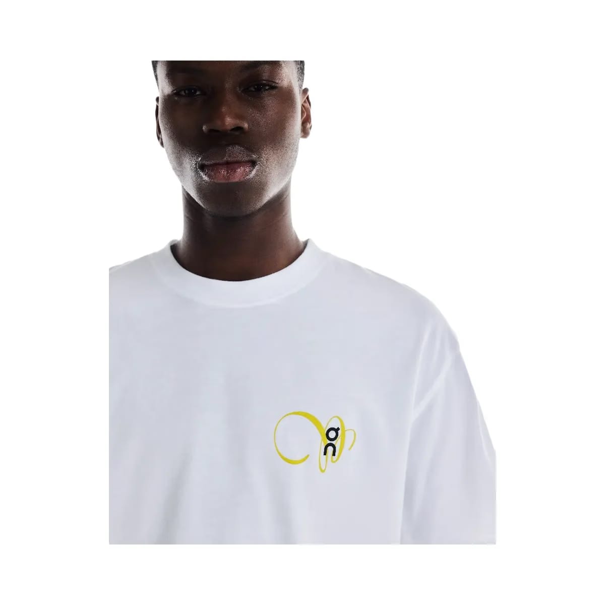 On Club-T Graphic White | Lime
