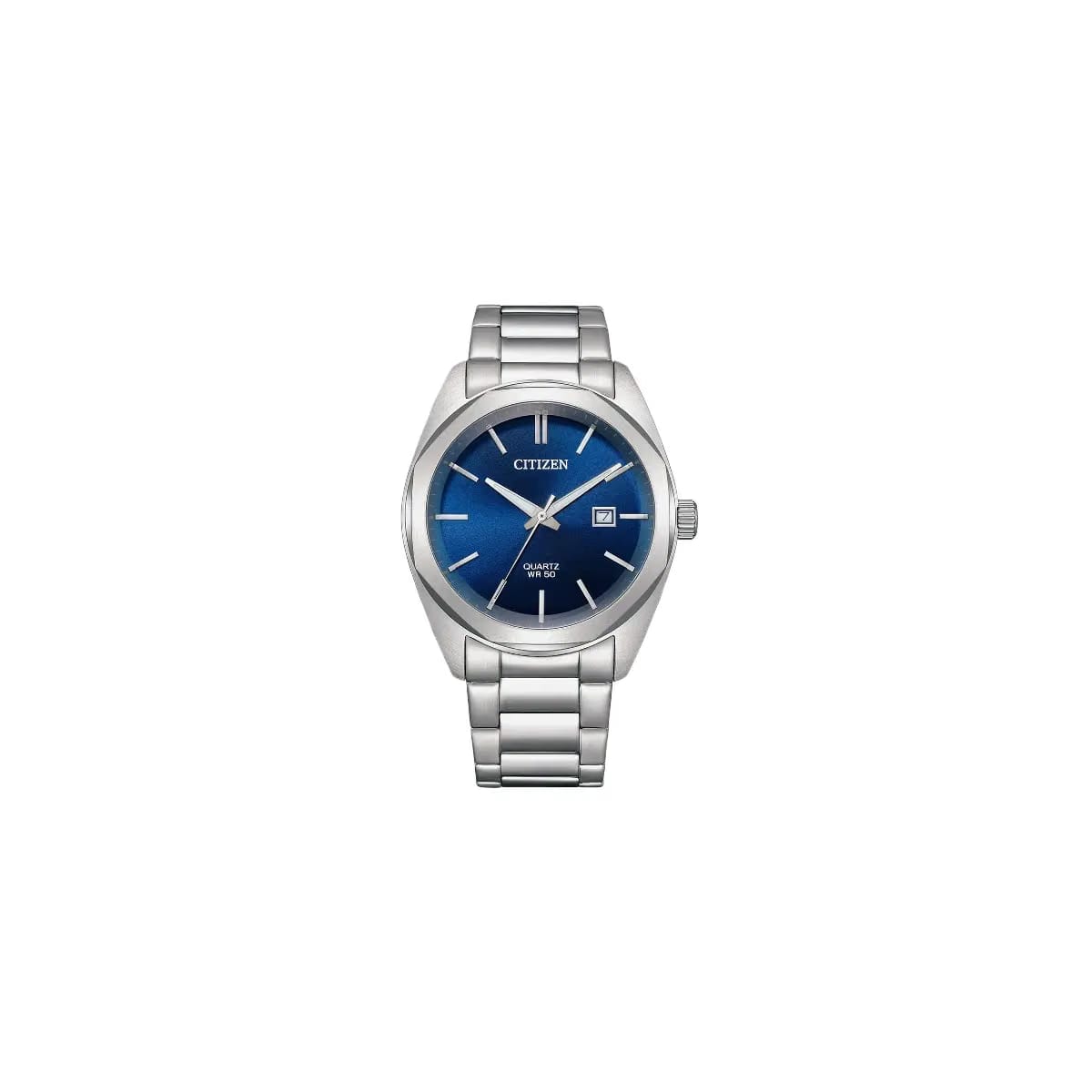 Citizen Men Quartz Blue Dial Analog Stainless Steel Bi5120-51L