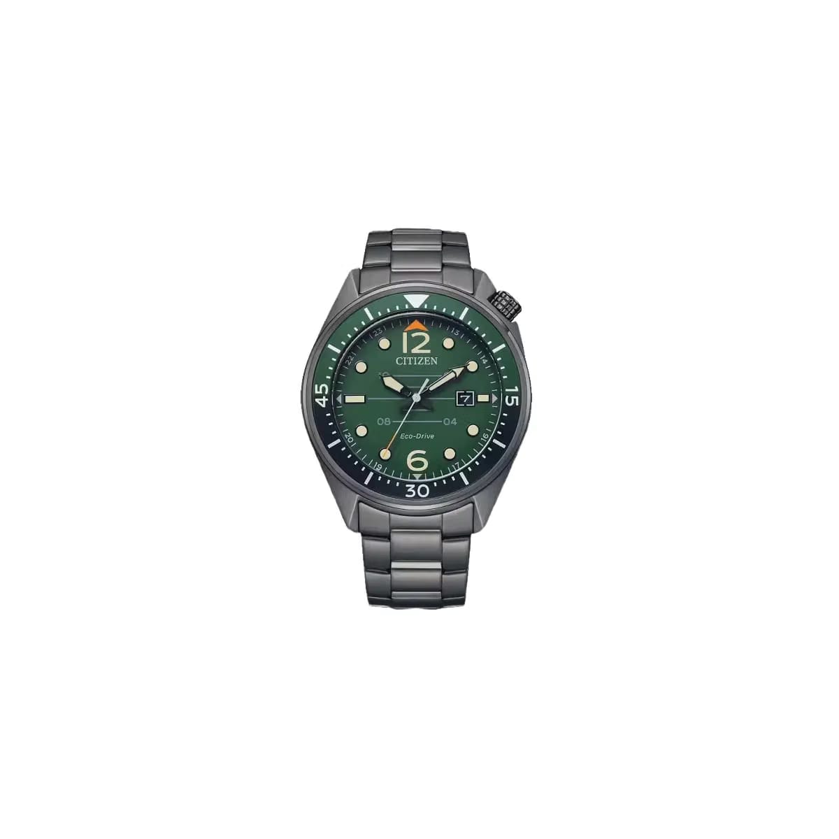 Citizen Eco-Drive Gents Watch Green Dial