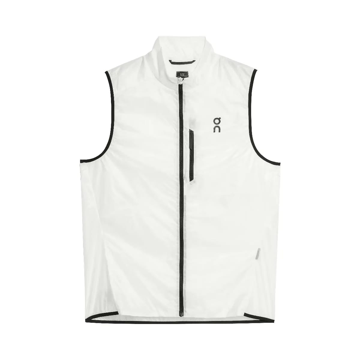 On Weather Vest White | Black