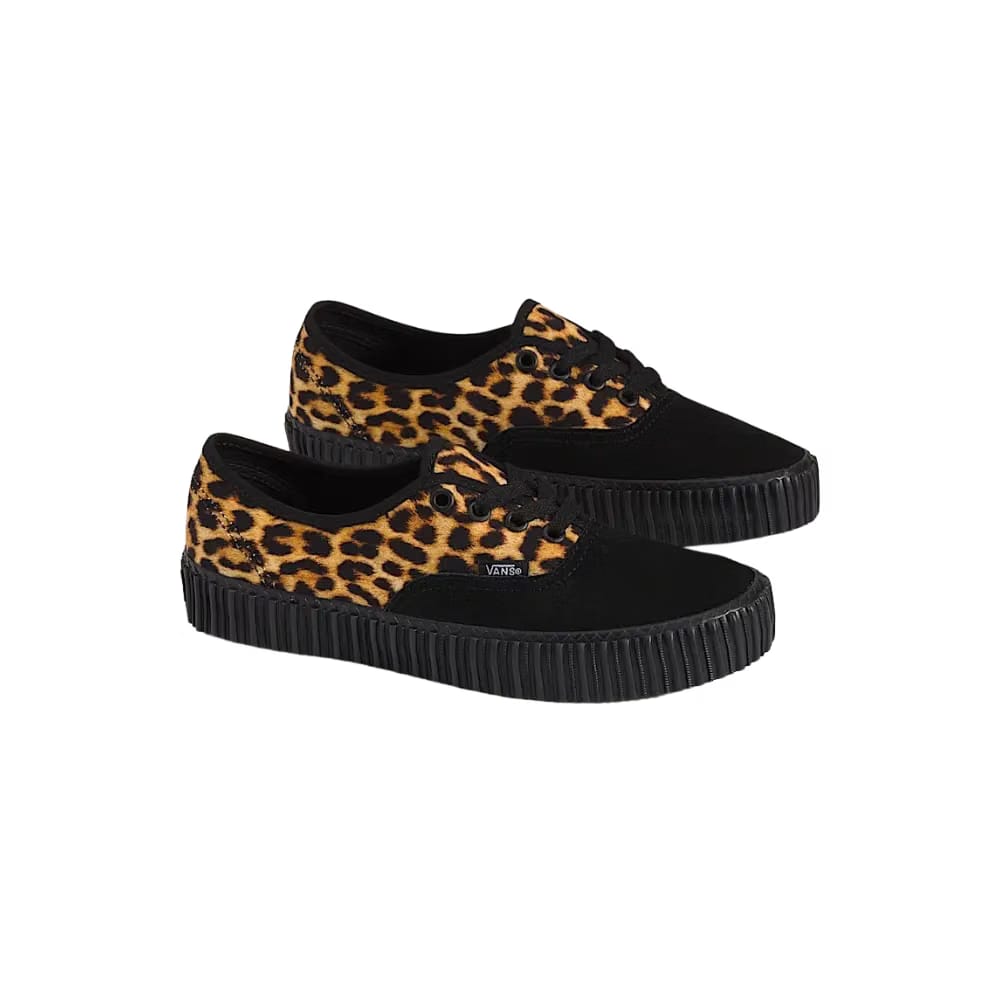 Vans Authentic Creeper Shoe Leopard Brown