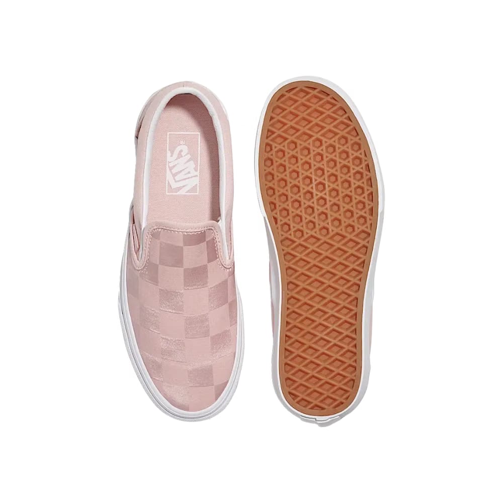Vans Classic Slip-On Checkerboard Shoe Rose Pink