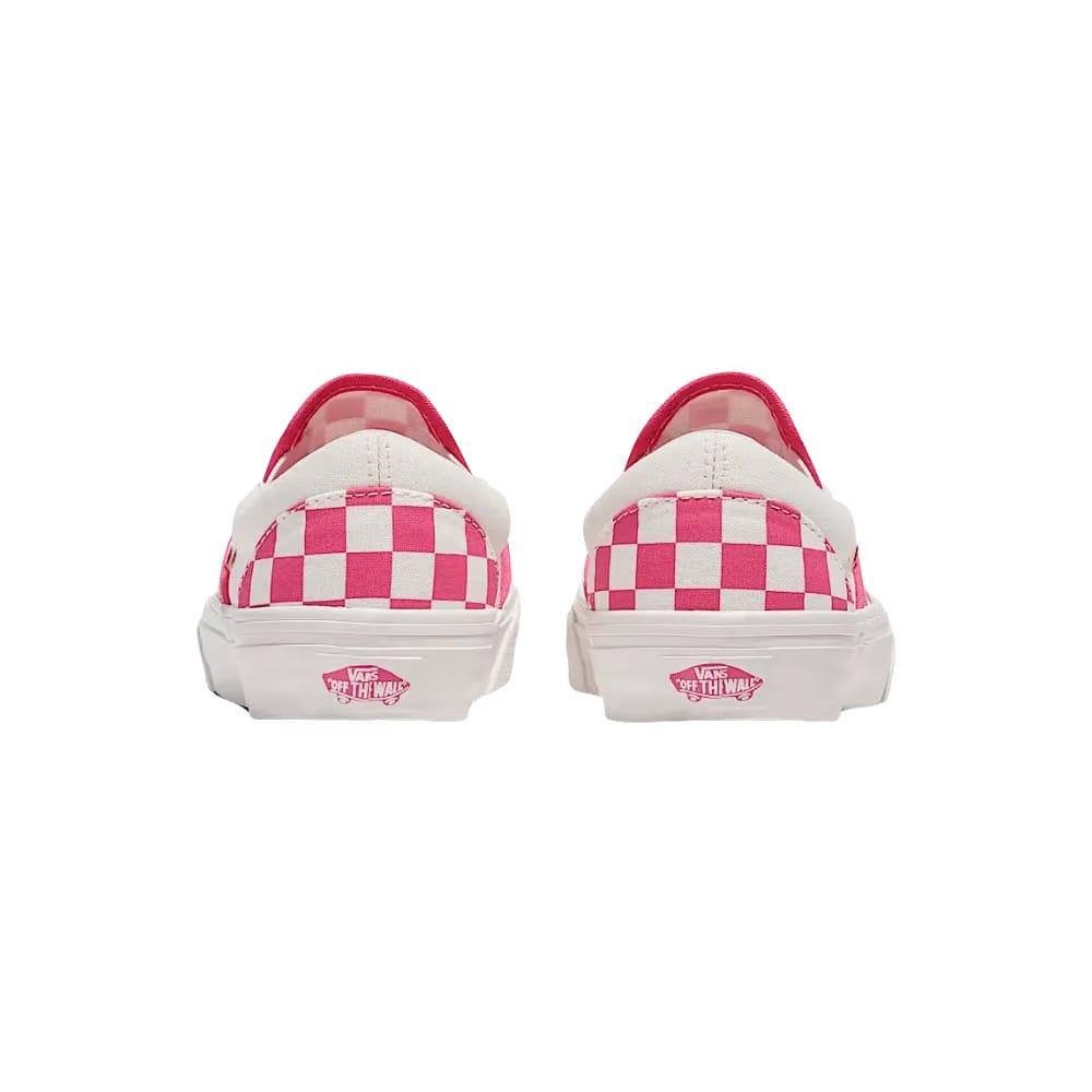 Vans Classic Slip-On Checkerboard Shoe Honeysuckle Pink