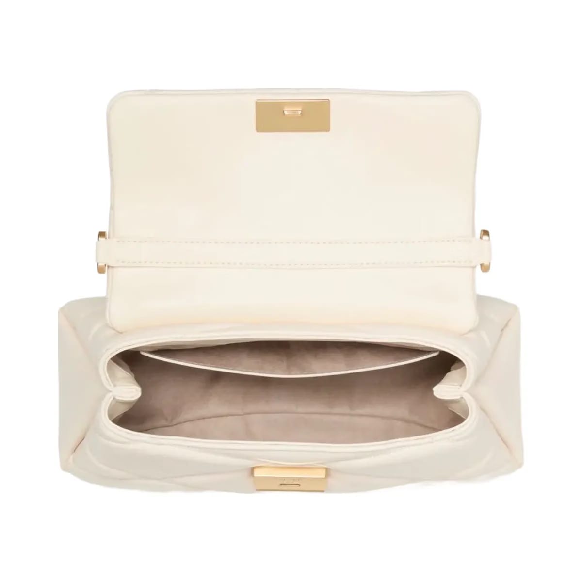 Kate Spade Grace Quilted Top Handle Bag Cream