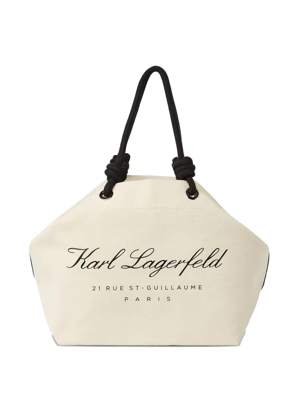 Hotel Karl beach tote bag