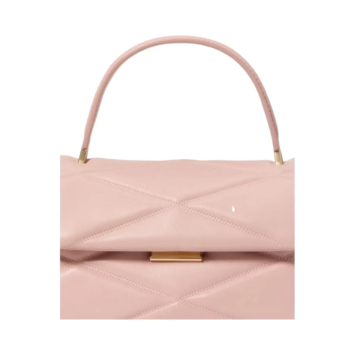 Kate Spade Grace Quilted Top Handle Bag Rose Smoke