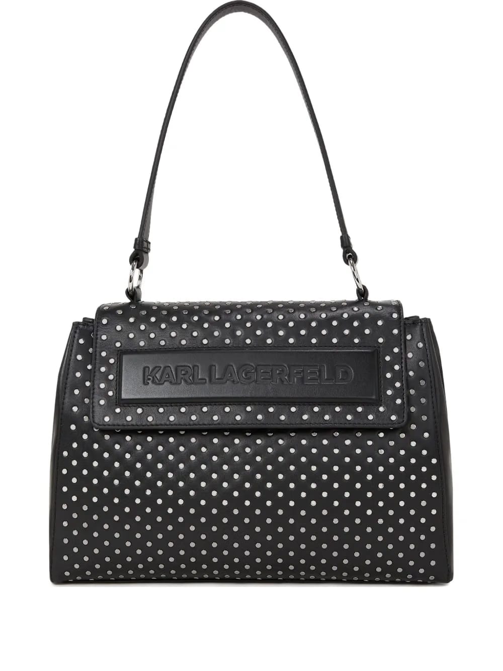 Ikon K/Stud-embellished top-handle bag