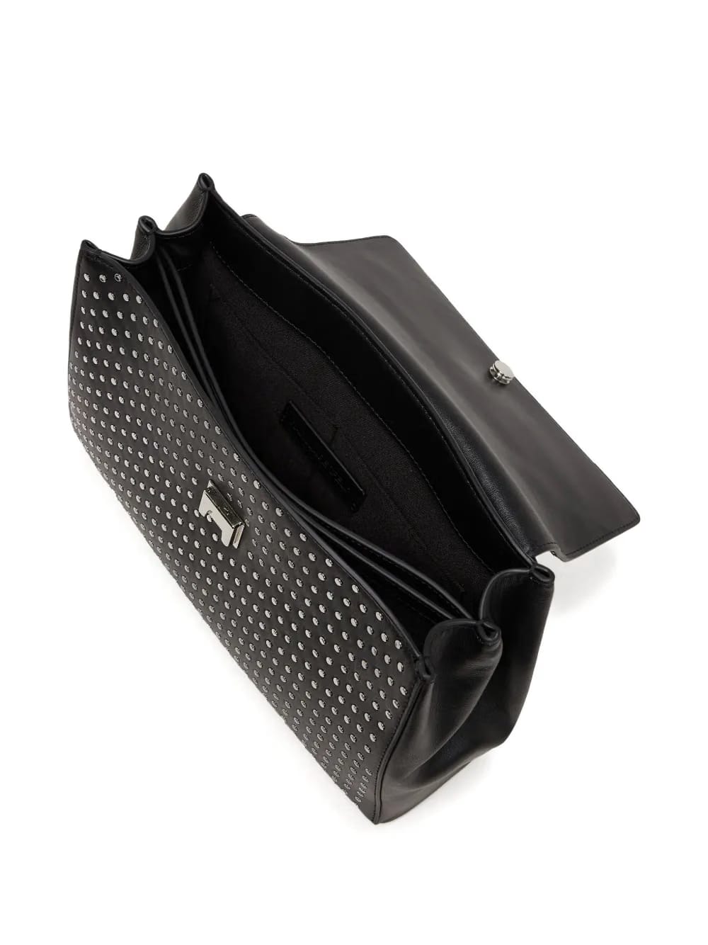 Ikon K/Stud-embellished top-handle bag