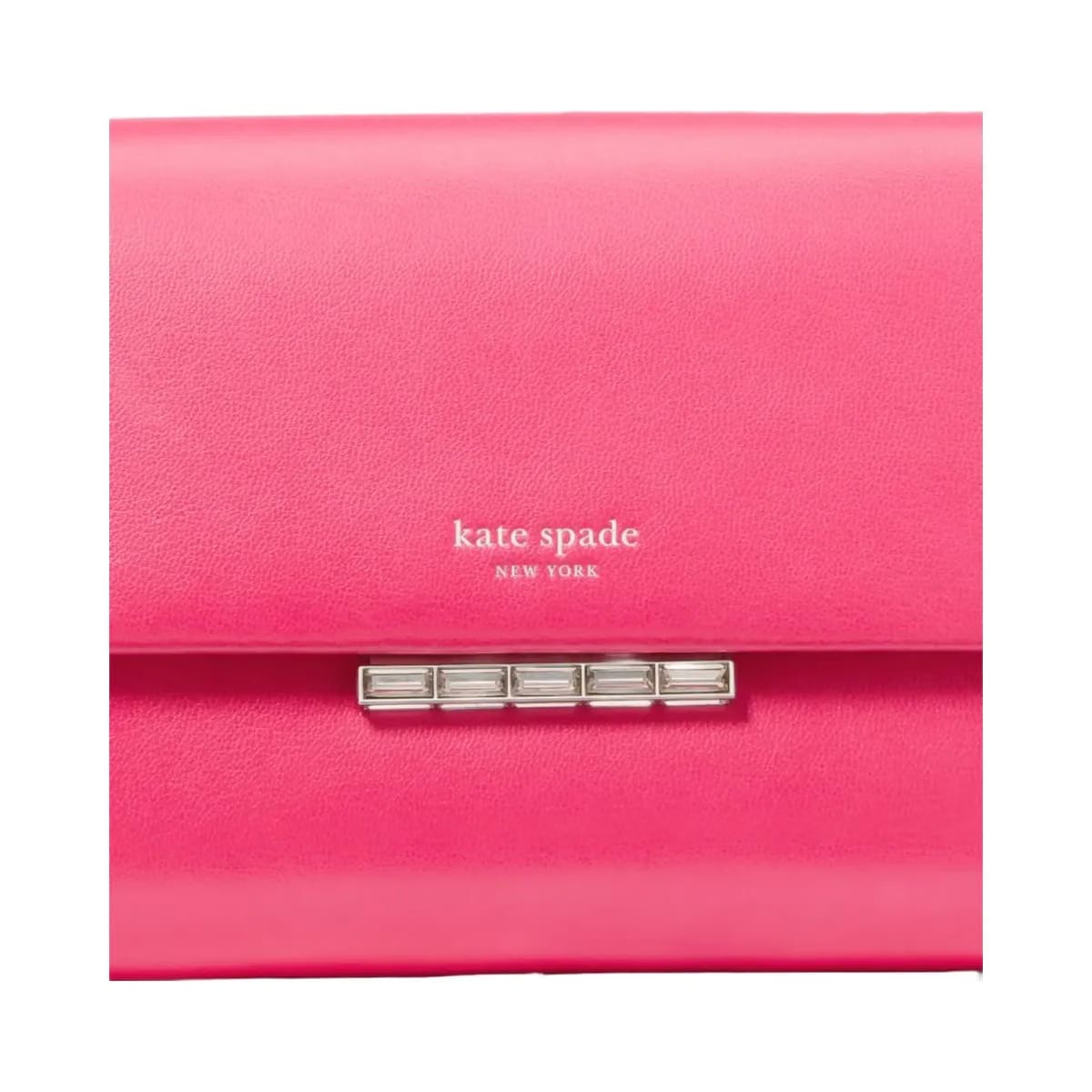 Kate Spade Grace Embellished Lock Clutch Rosehip