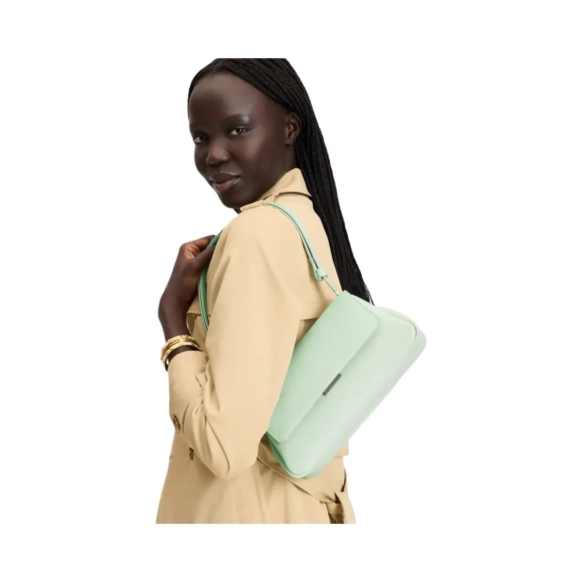 Kate Spade Grace Convertible Shoulder Bag Pistachio Ice