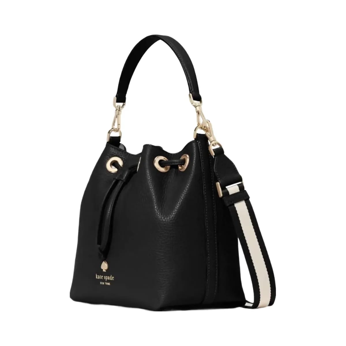 Kate Spade Emma Small Bucket Bag Black