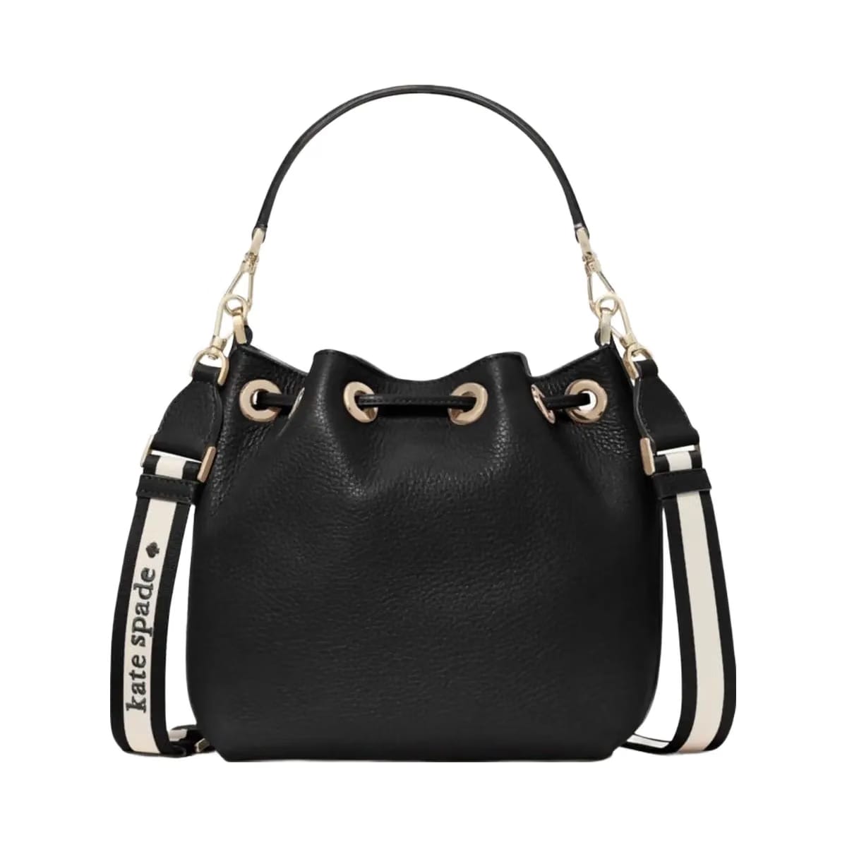 Kate Spade Emma Small Bucket Bag Black