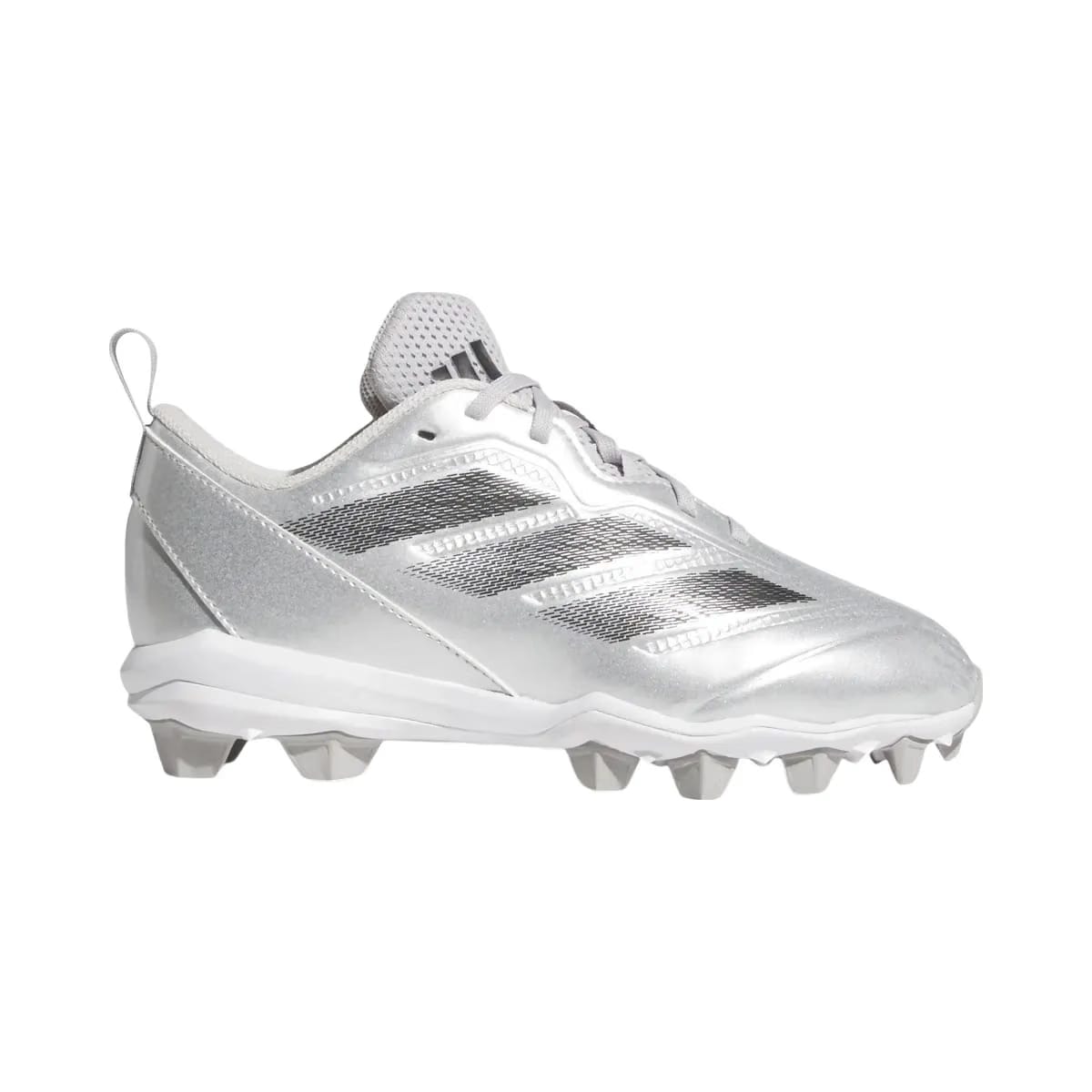 Adidas Adizero Instinct Md Silver Speed Silver Metallic Core Black Grey Two