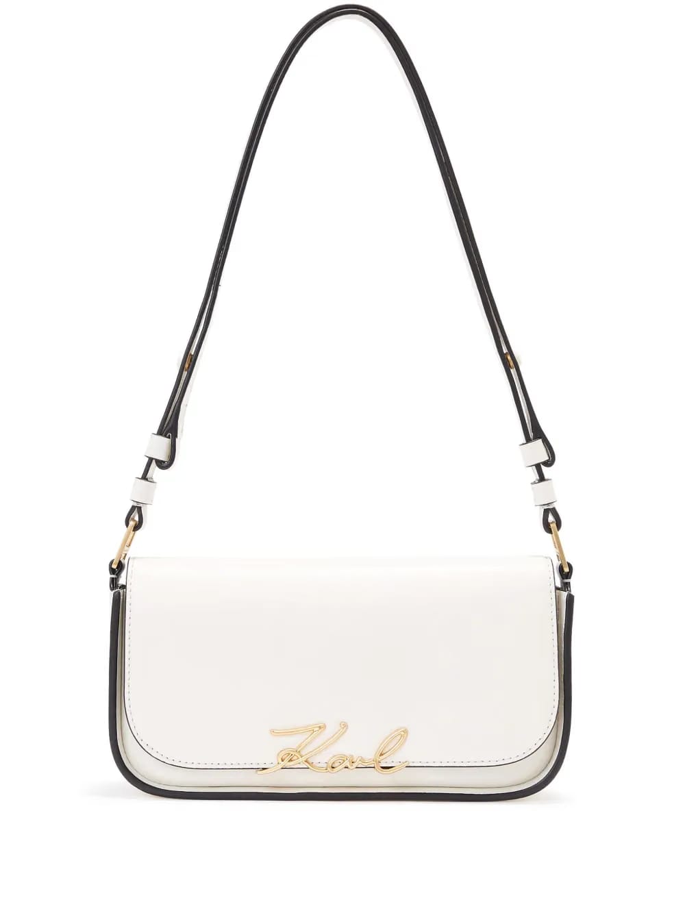 Signature leather cross body bag