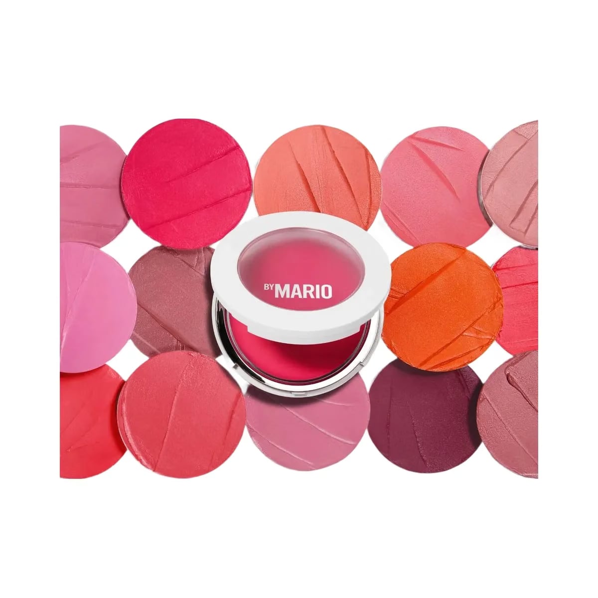 MAKEUP BY MARIO Soft Pop Plumping Cream Blush Veil - Strawberry Sunset