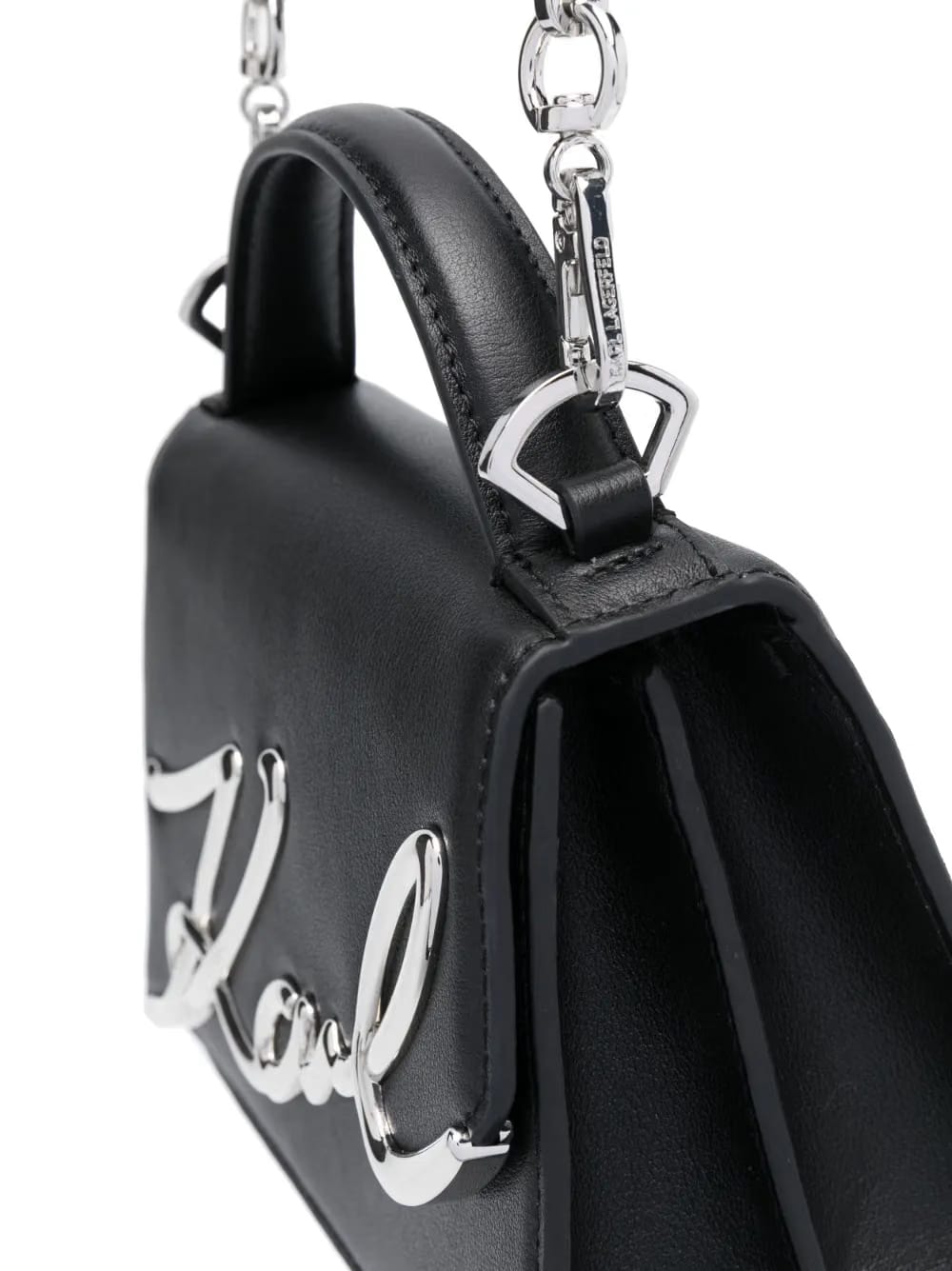 Signature leather crossbody bag