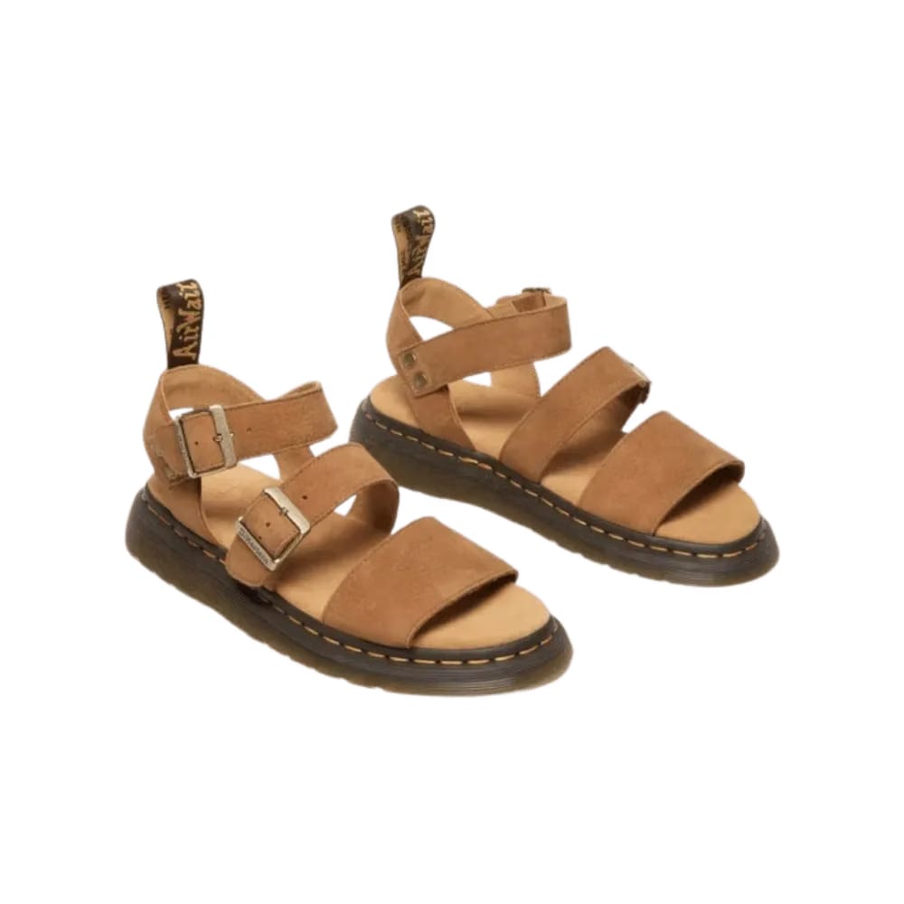 Dr Martens Gryphon Brando Leather Gladiator Sandals Tumbled Nubuck sandals