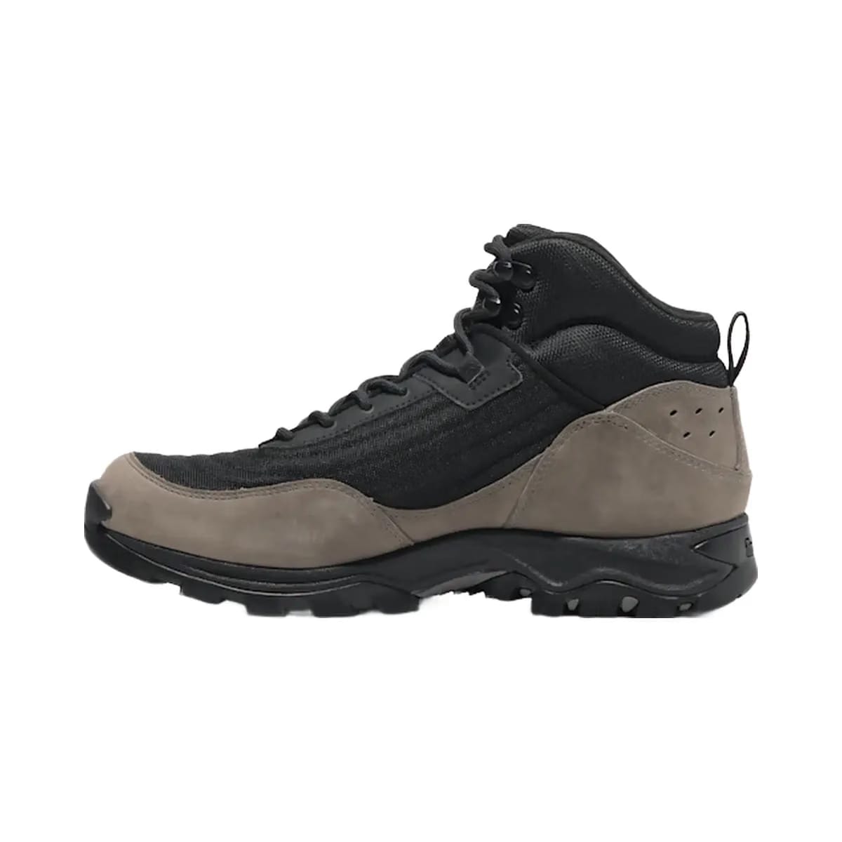 Timberland Mens Mt Maddsen Mid Waterproof Hiking Boot Black Mesh/Medium Grey