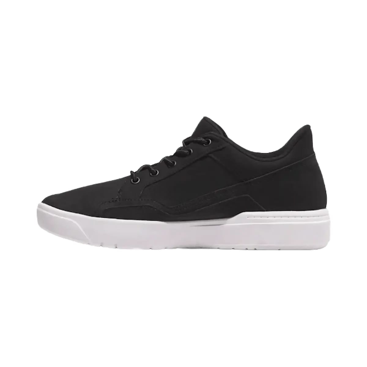 Timberland Mens Allston Low Lace-Up Sneaker Black Nubuck