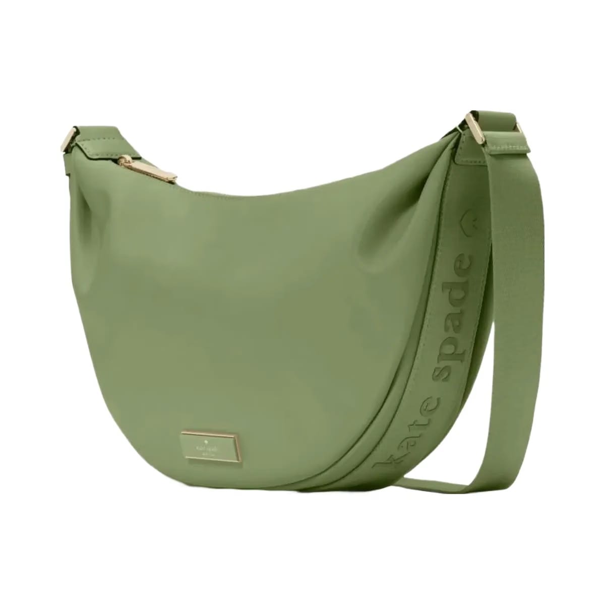 Kate Spade Carter Nylon Medium Sling Bag Cedar Stand