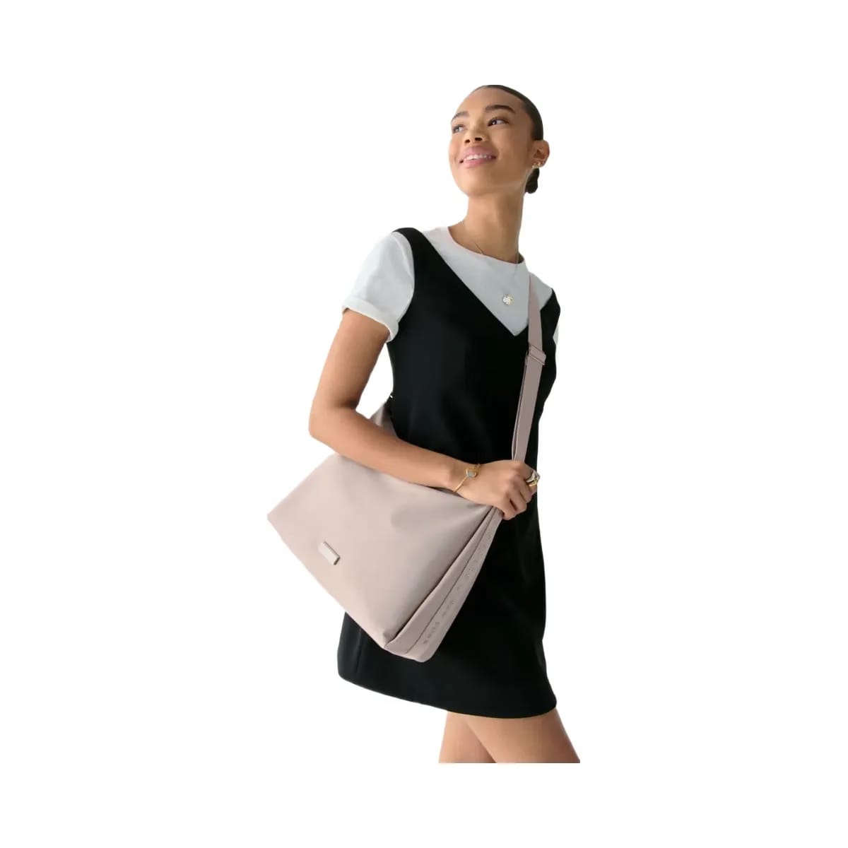 Kate Spade Carter Nylon Large Convertible Crossbody Cozy Grey