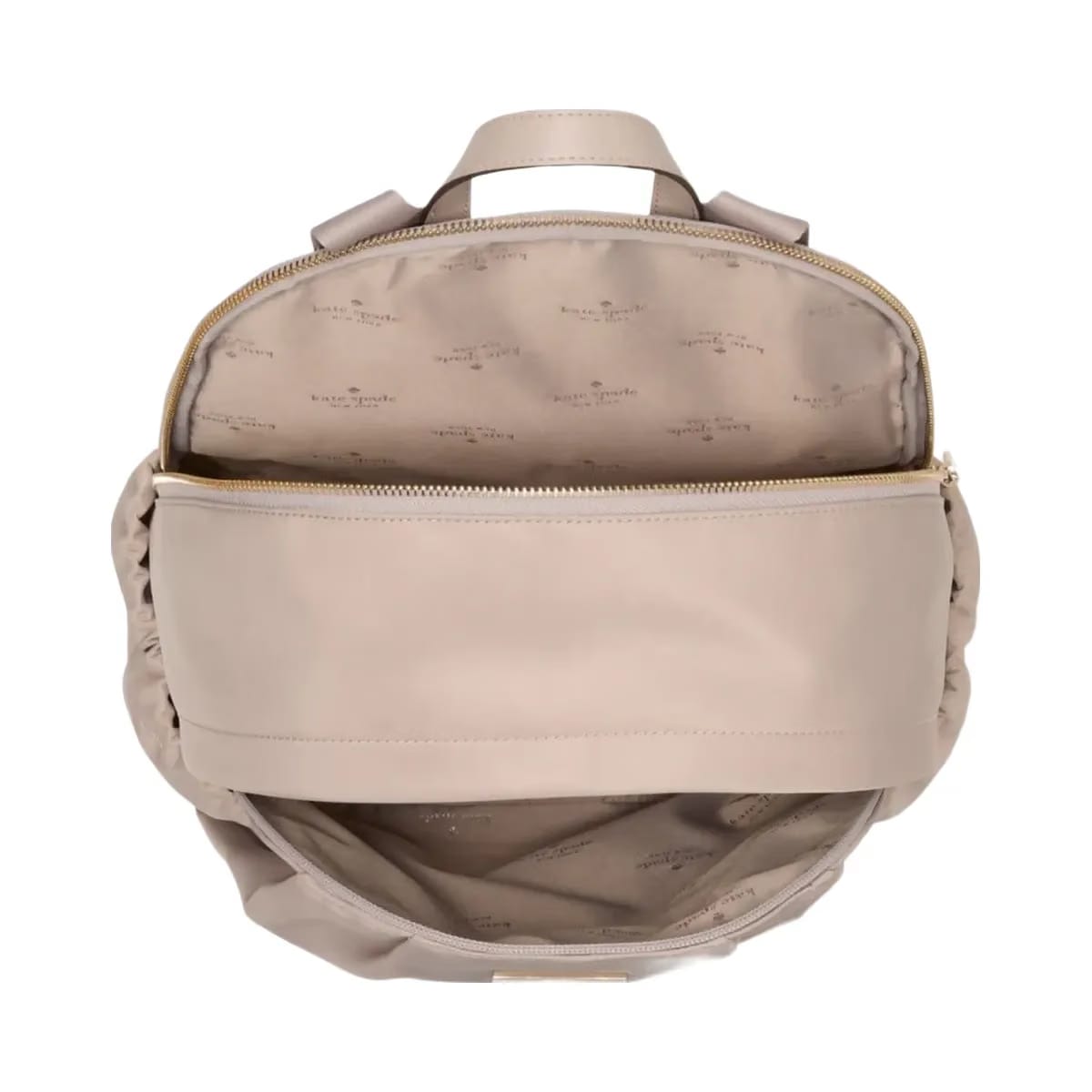 Kate Spade Carter Nylon Large Backpack Cozy Grey