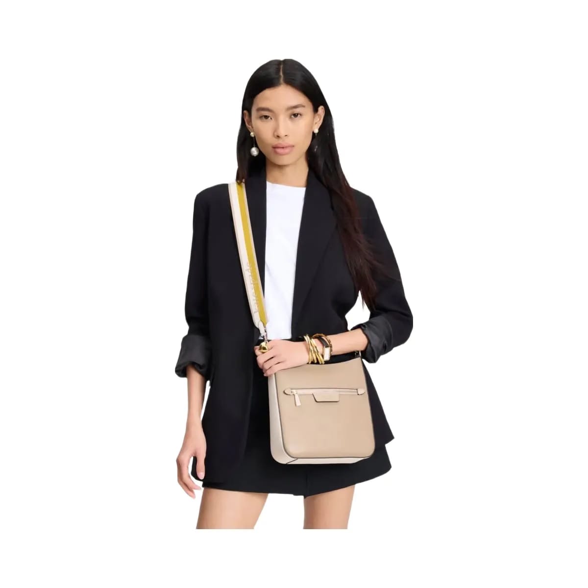 Kate Spade HUDSON messenger crossbody bag  Timeless Taupe Multi