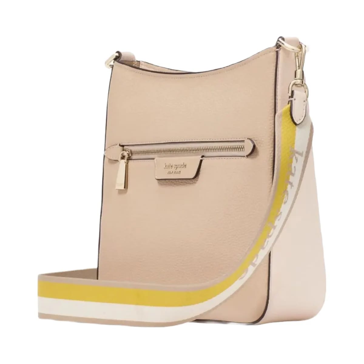 Kate Spade HUDSON messenger crossbody bag  Timeless Taupe Multi