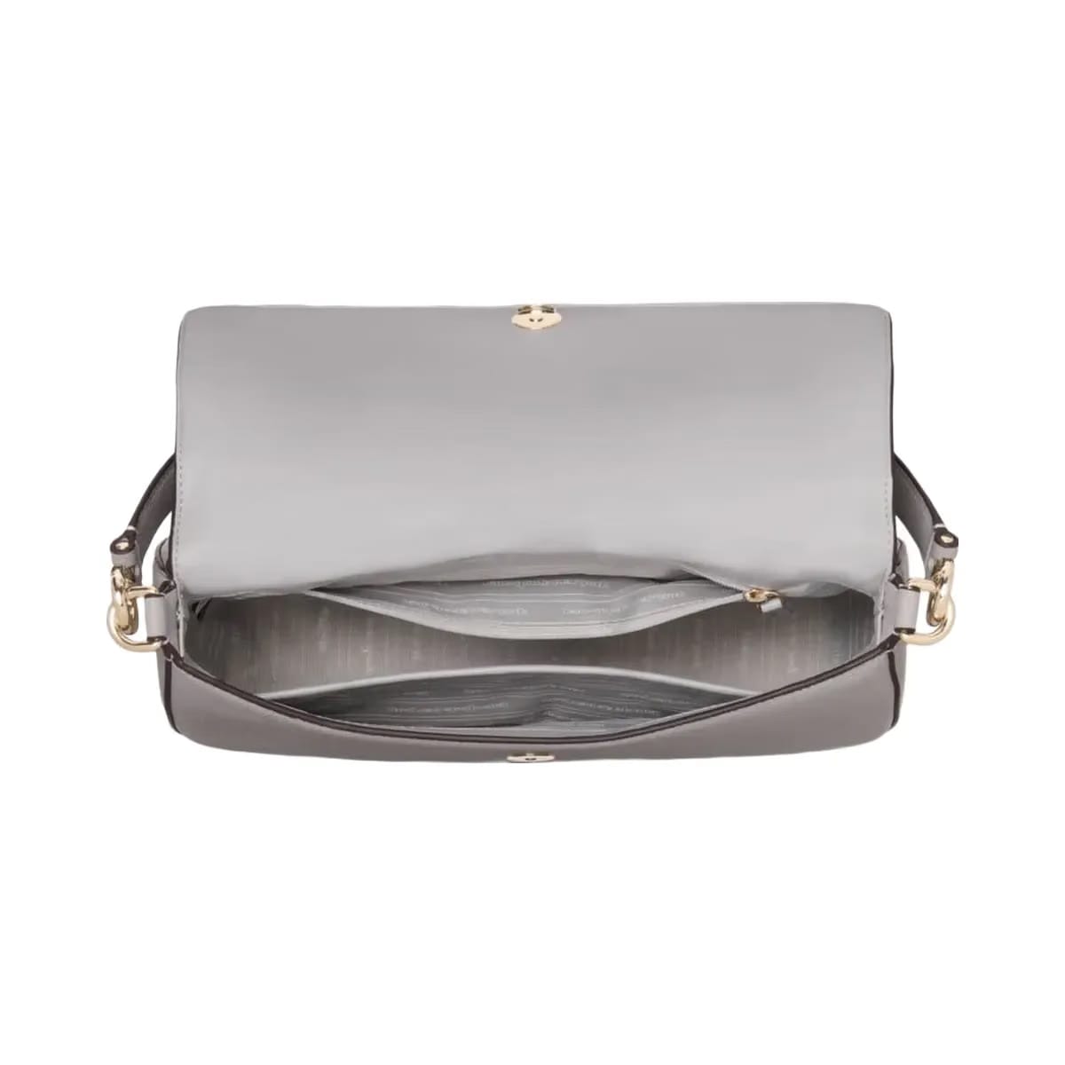 Kate Spade Hudson Convertible Flap Shoulder Bag Mountain Grey