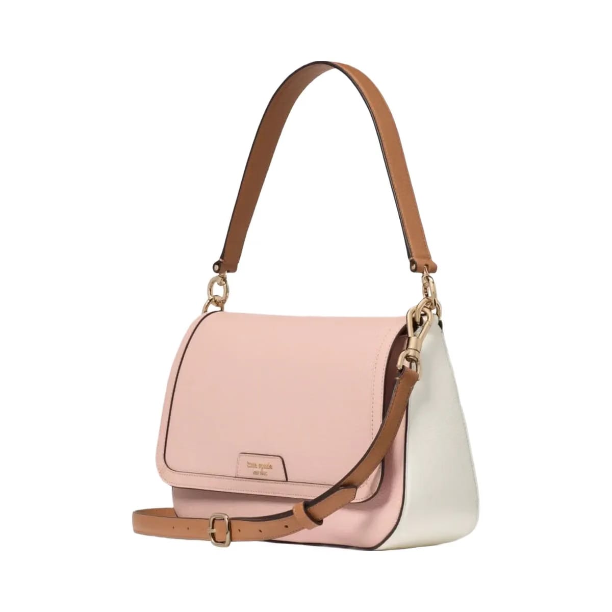 Kate Spade HUDSON convertible shoulder bag Rose Smoke Multi
