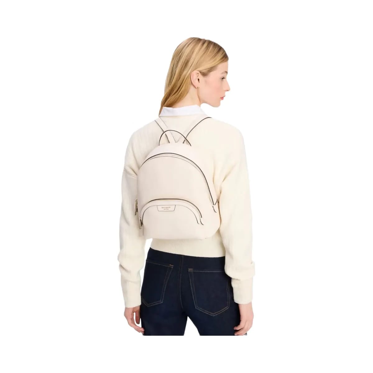 Kate Spade Hudson Medium Backpack Parchment