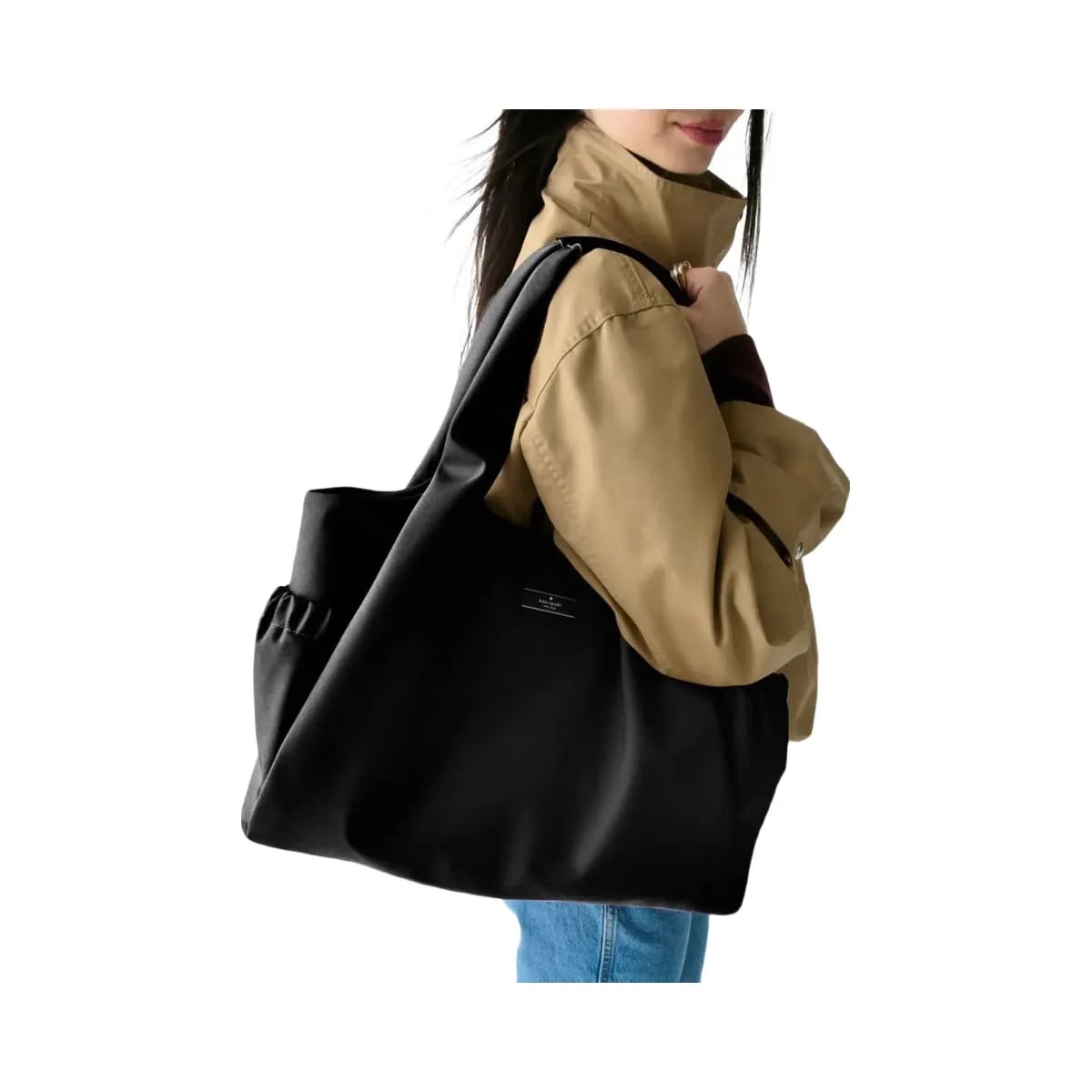Kate Spade Carter Nylon Large Baby Bag Black