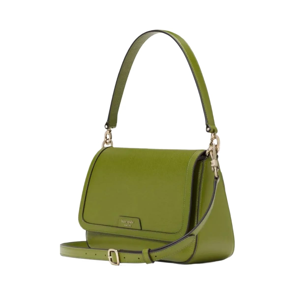 Kate Spade Hudson Convertible Flap Shoulder Bag Jungle Vine