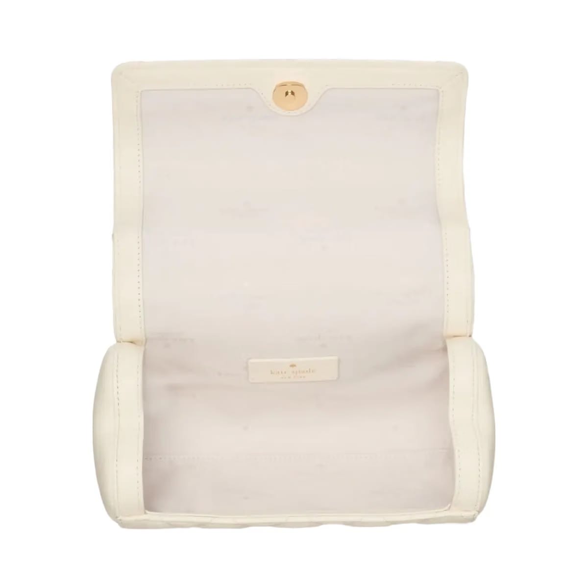 Kate Spade Heart Barrel Quilted Crossbody Meringue