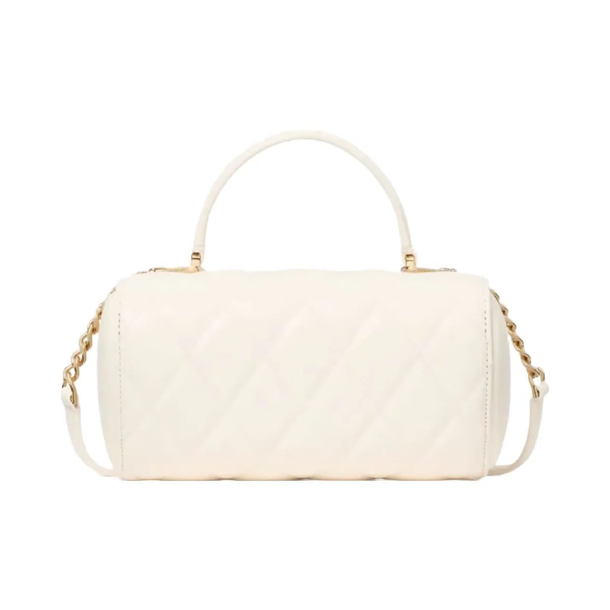 Kate Spade Heart Barrel Quilted Crossbody Meringue