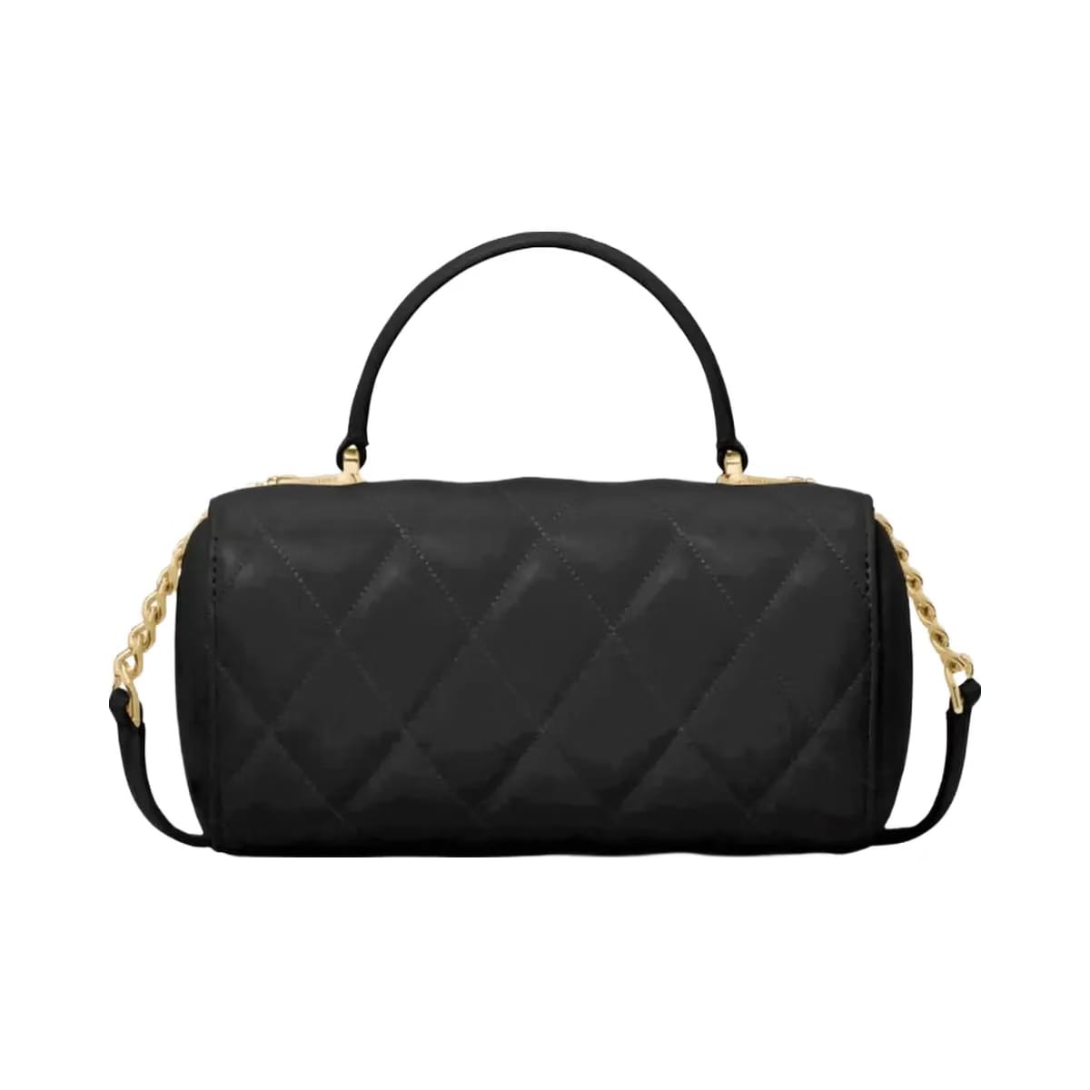 Kate Spade Heart Barrel Quilted Crossbody Black
