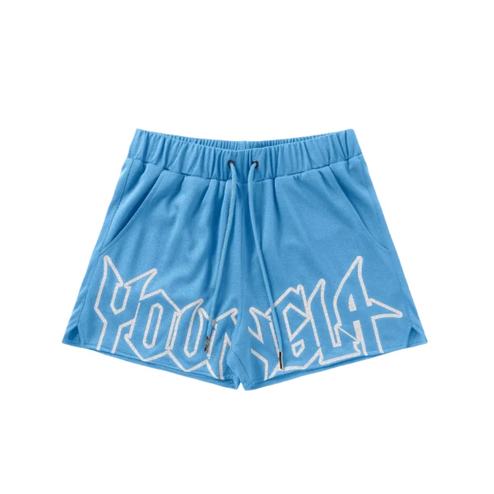 YoungLA All-Star Shorts Carolina Blue