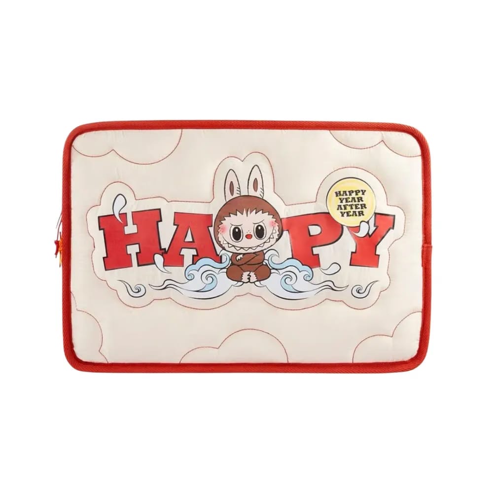 Pop Mart The Monsters Labubu Wealthy Snake's New Year Celebration Series Laptop Bag