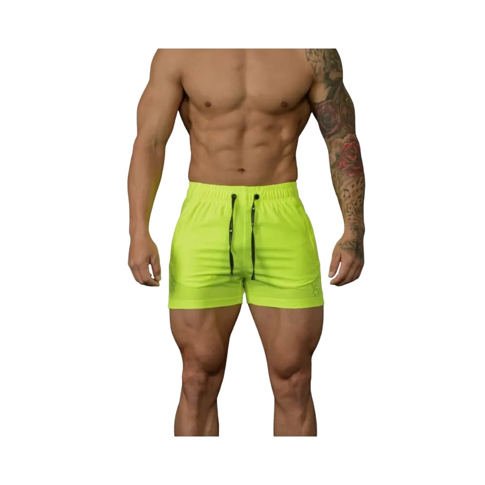 YoungLA Bodybuilding Shorts All Neon