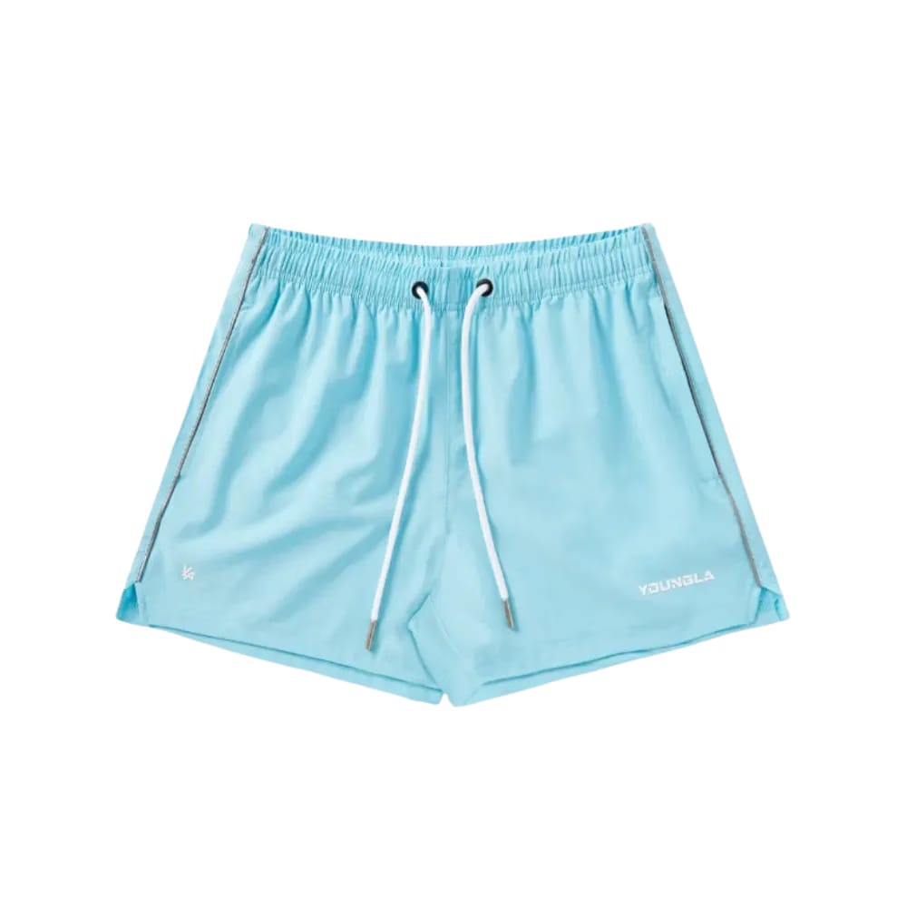 YoungLA Leg Day Shorts Sky Blue