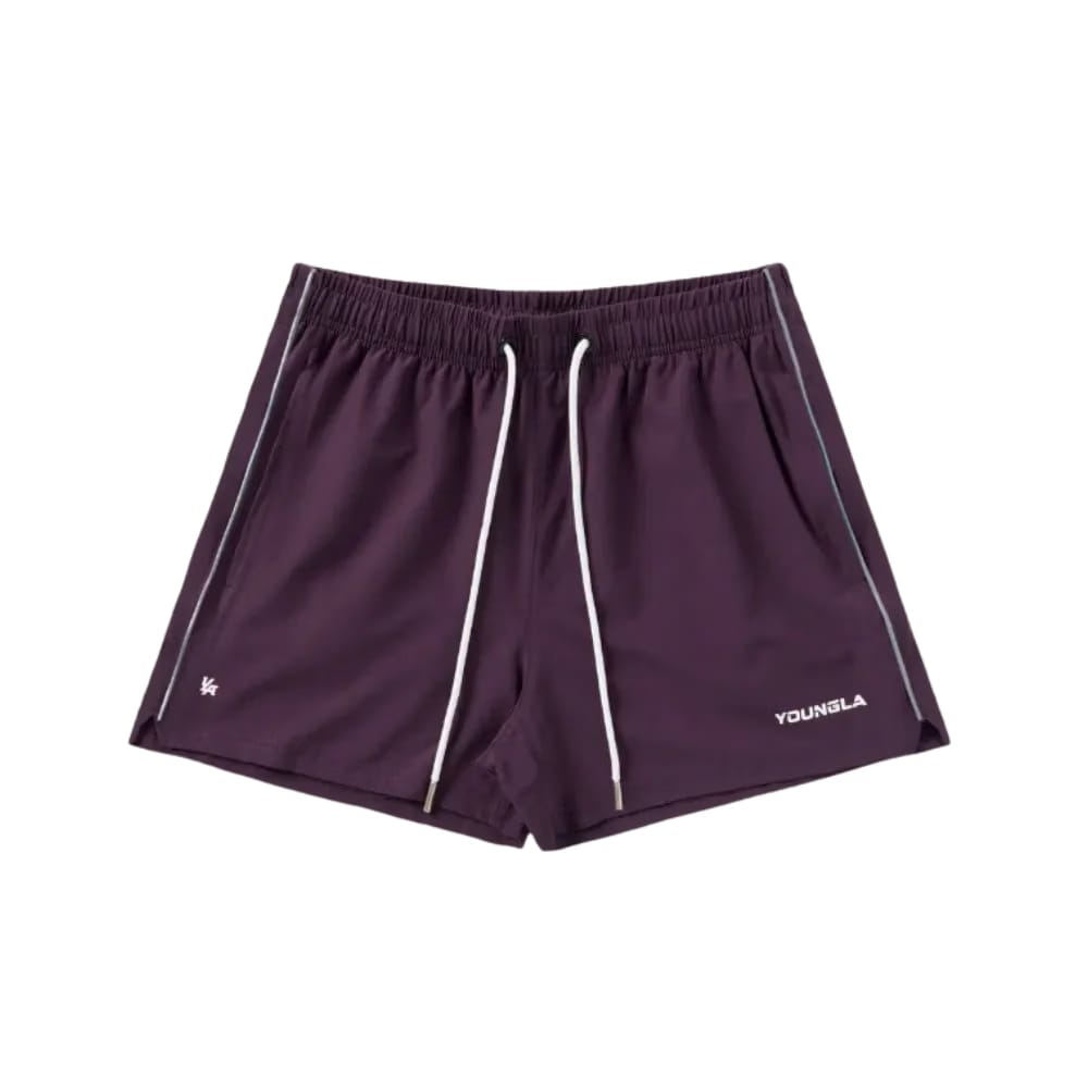 YoungLA Leg Day Shorts Deep Purple