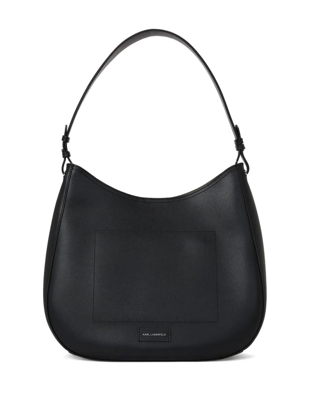 K/Circle perforated-design hobo bag