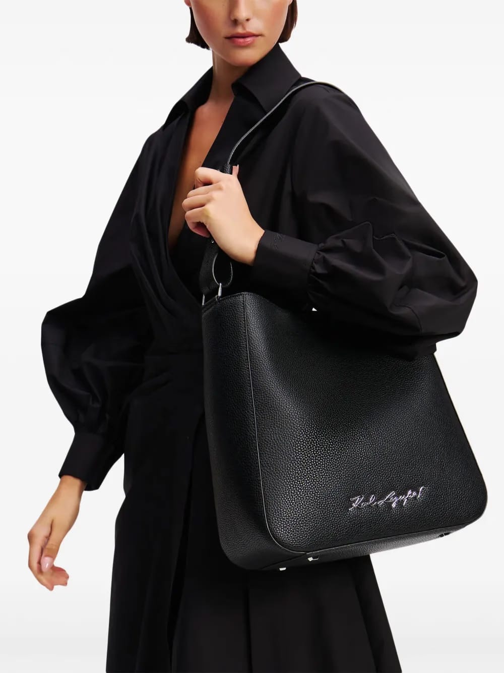 large K/Pebble shoulder bag