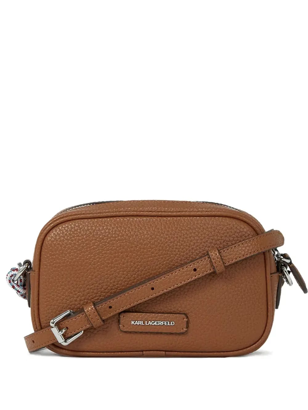 embellishment-logo cross body bag
