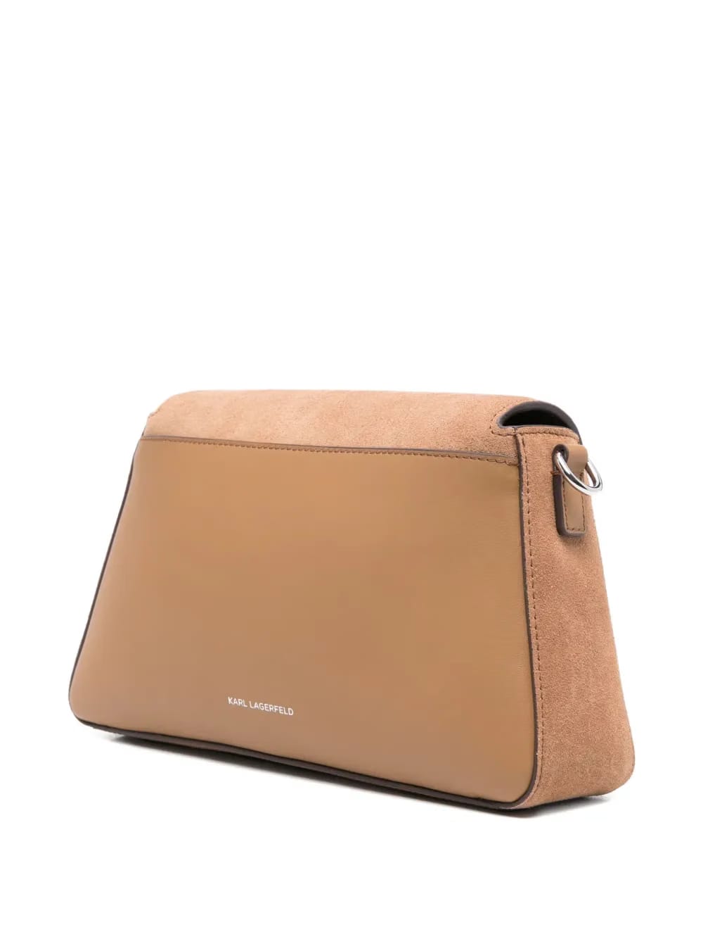 Ikon suede cross body bag